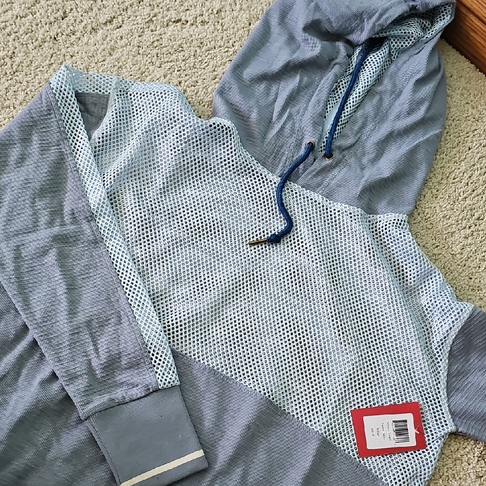 Kimes Ranch Blue and Gray Hoodie